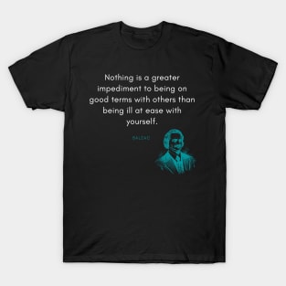 Honoré de Balzac Quote T-Shirt